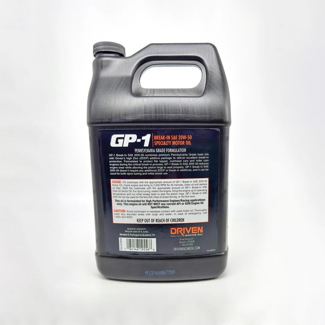 4 Gallon Case | GP-1 Break-In 20W-50