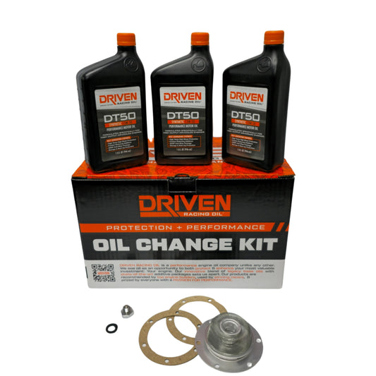 Driven / EMPI Air Cooled VW Oil Change Kit DT50 10W50 Synthetic 3 Quart