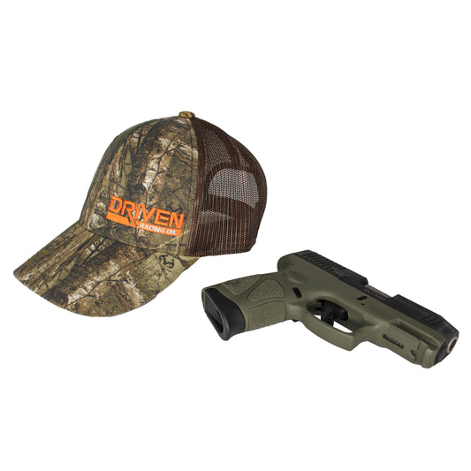 Camo Mesh Hat - Driven Logo