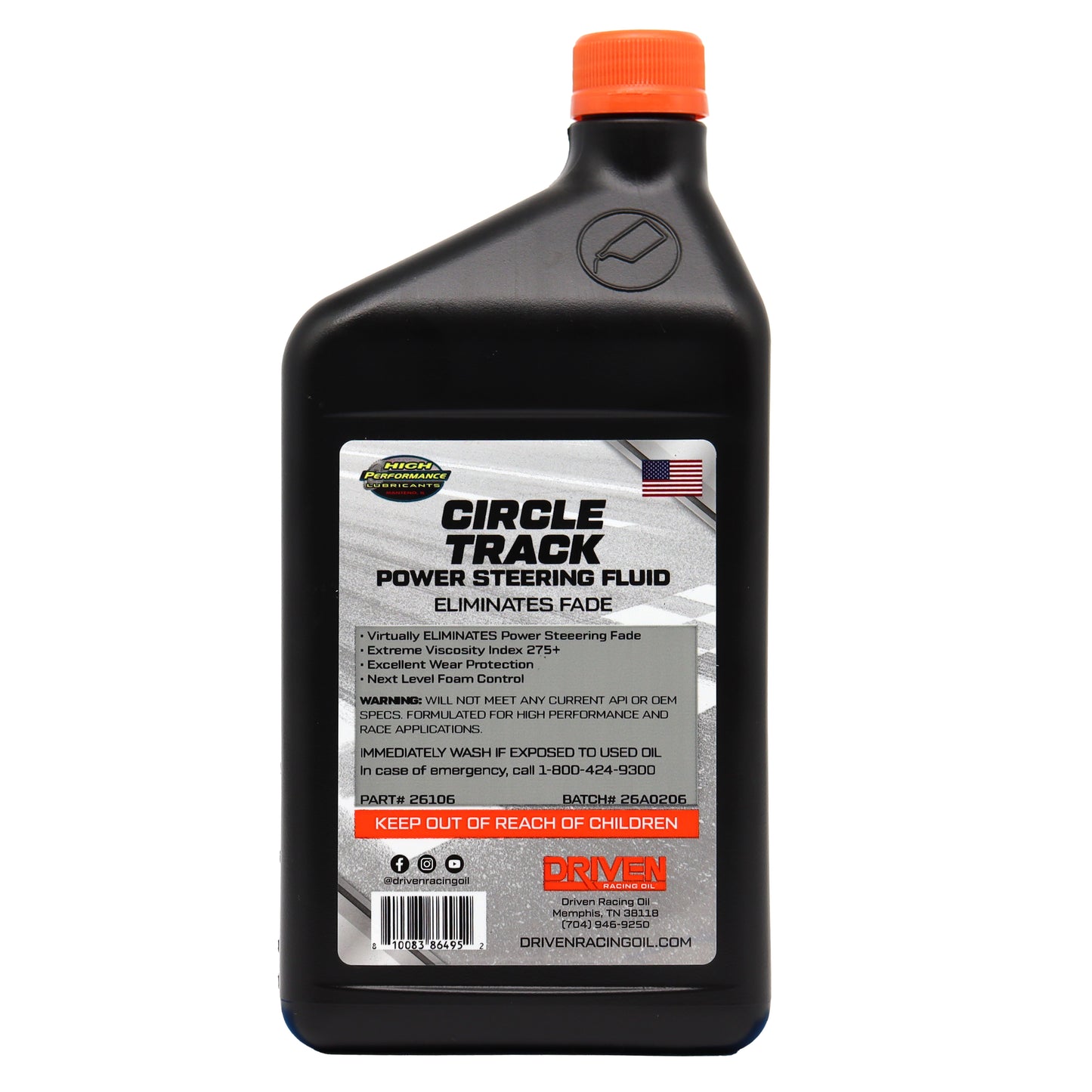 Circle Track Power Steering Fluid