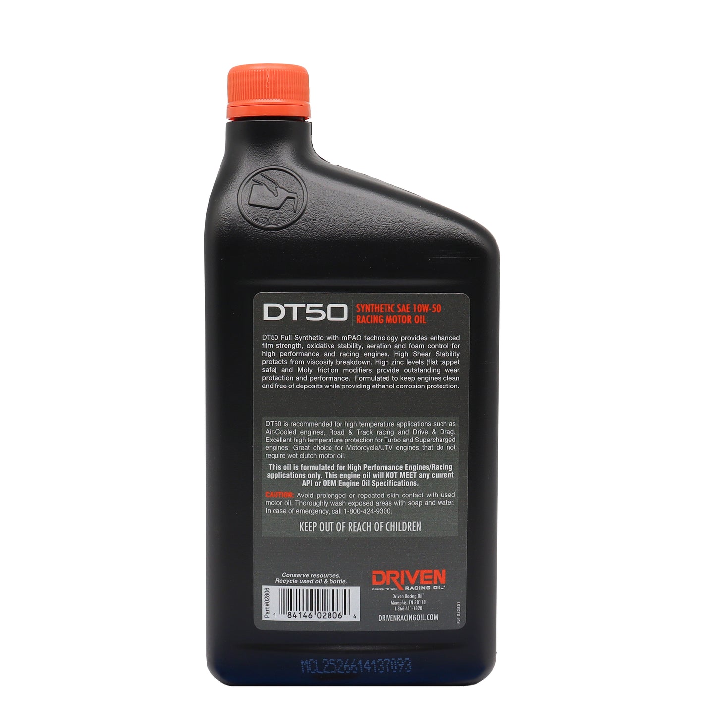 DT50 SAE 10W-50 | Quart