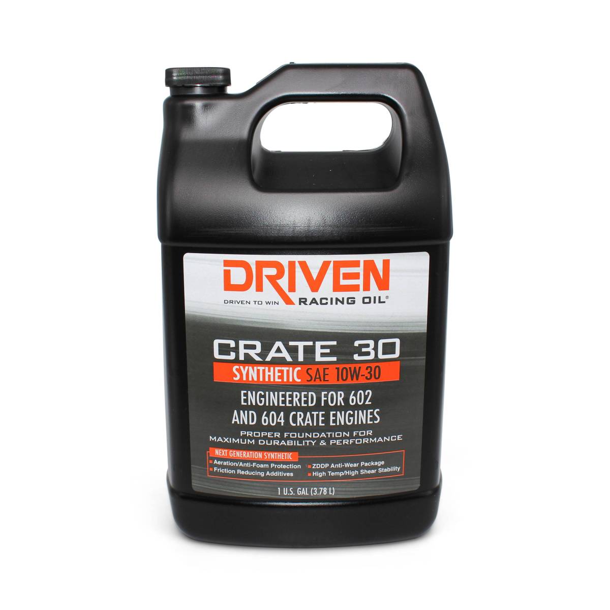 4 Gallon Case | Crate 30 10W-30 Synthetic Crate Engine Oil