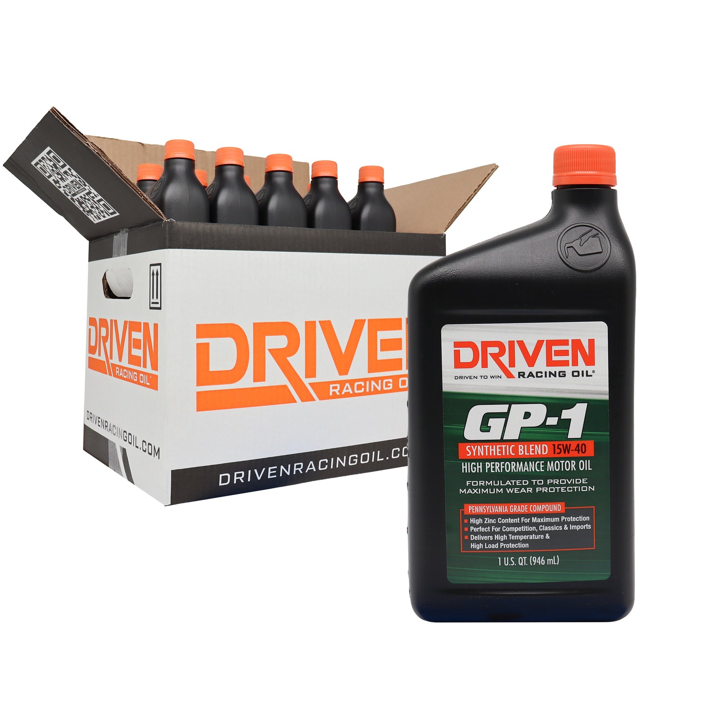 GP-1 SAE 15W-40 | Case (12 Quarts)