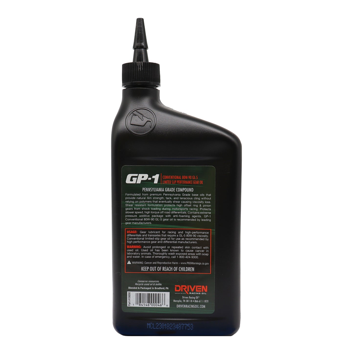 GP-1 80W-90 GL-5 Gear Oil | Quart