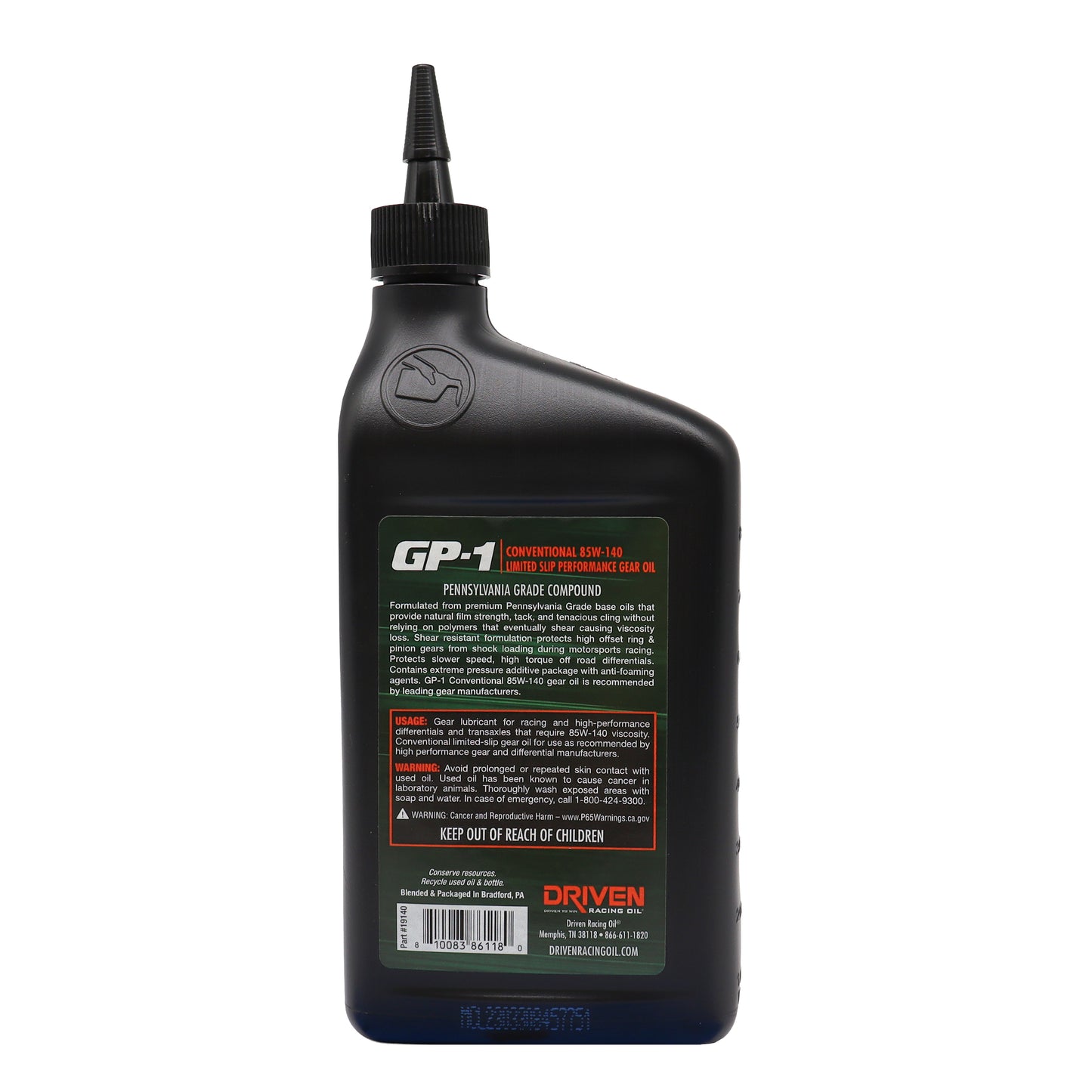 GP-1 85W-140 Gear Oil | Quart