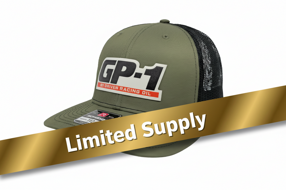 GP-1 Leather patch trucker hat