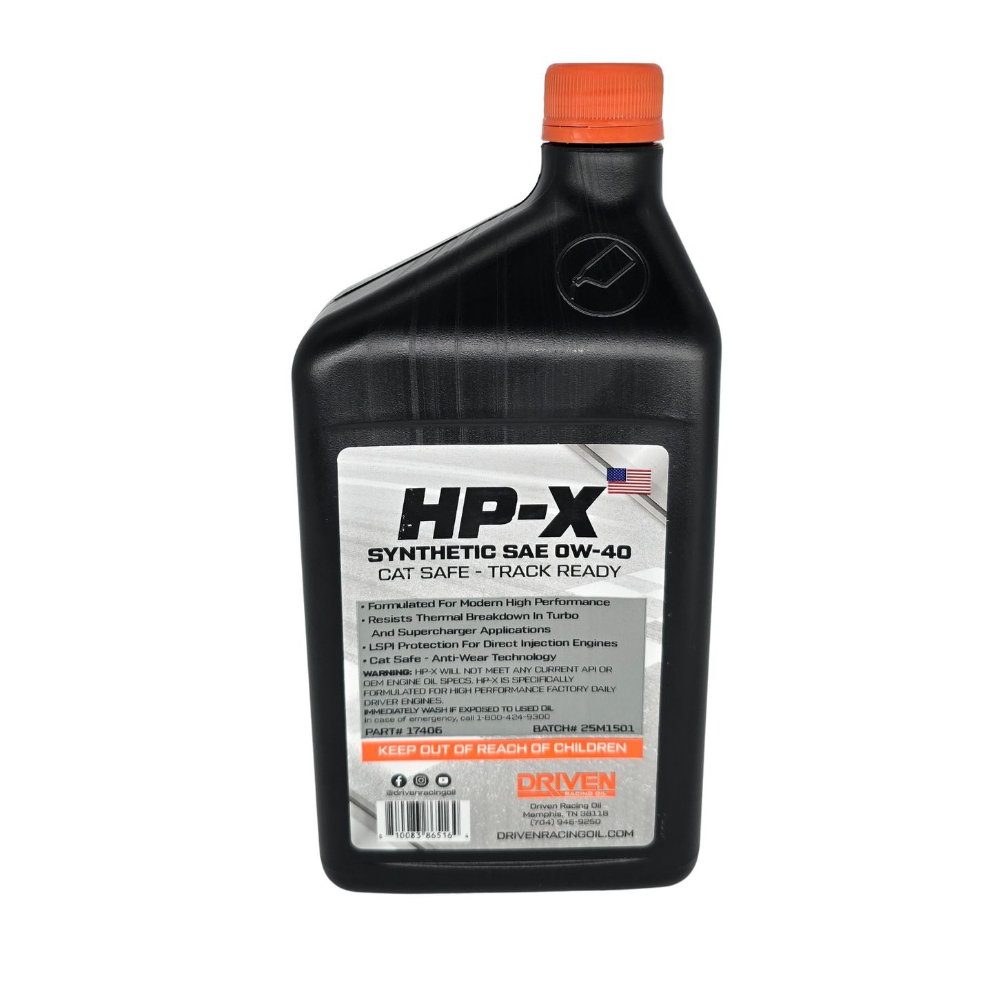 HP-X SAE 0W-40 | Quart