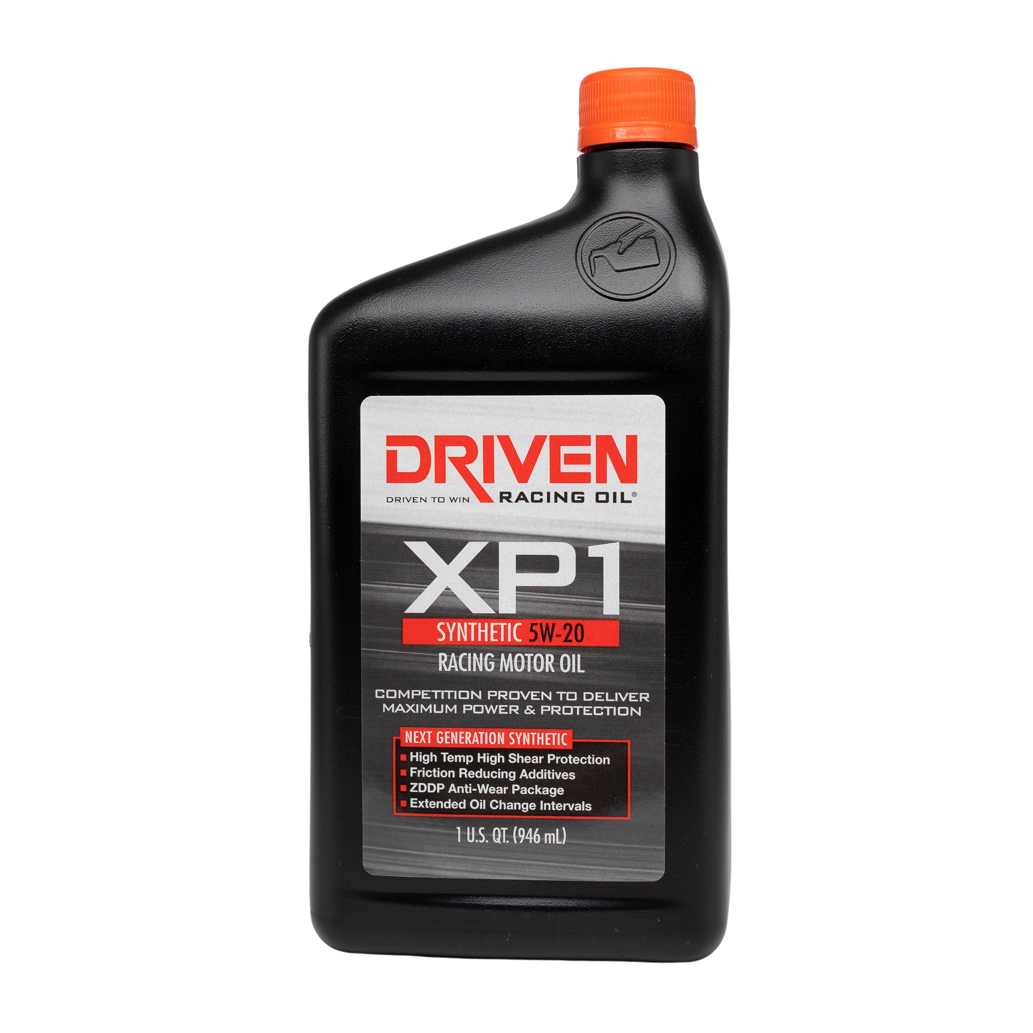 XP1 Synthetic Racing Oil, 5W-20 Quart – Driven Racing Oil