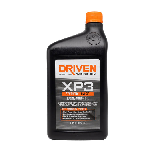 XP3 10W-30 Synthetic Racing Oil, Quart