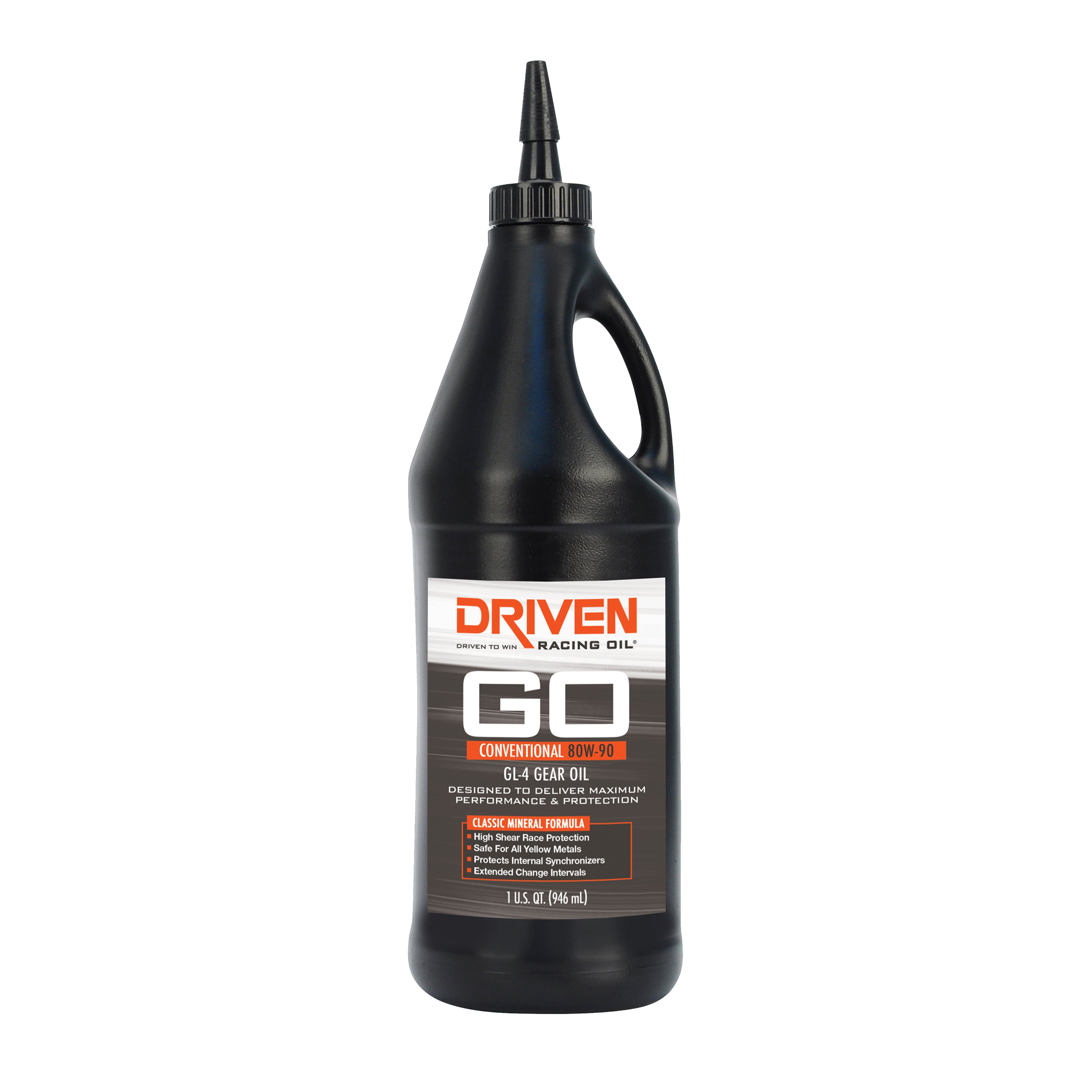 Driven Racing Oil Sticker GO 80W-90 GL-4 Conventional Gear Oil – Driven Racing Oil