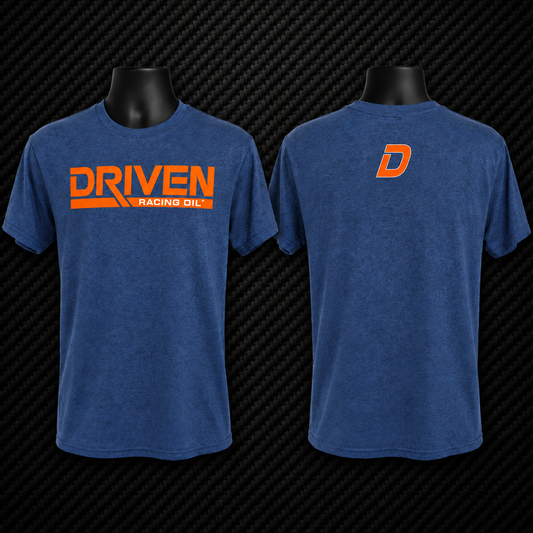 Driven Racing Oil - Front Logo blue T-Shirt