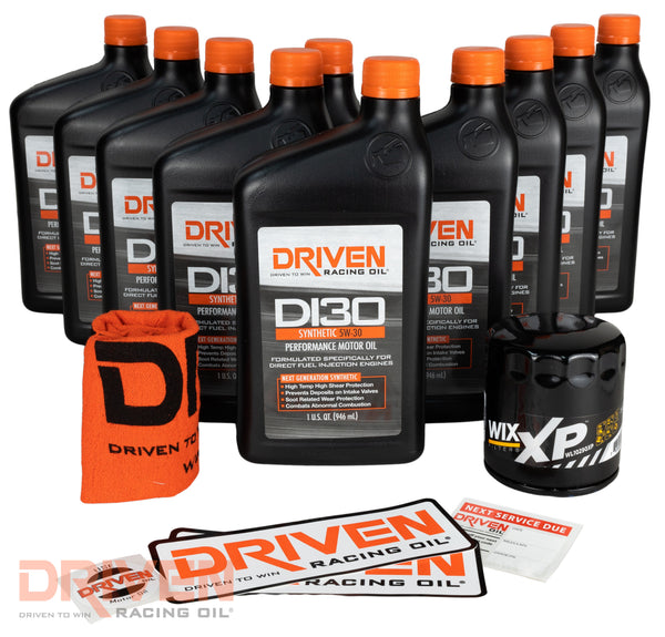 Driven Racing Oil - DI30 Oil Change Kit for Gen V GM LT1 & LT4 Engines