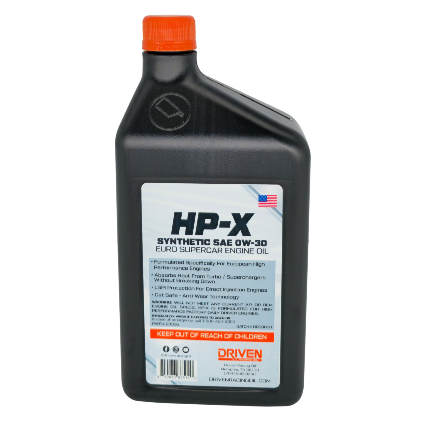 HP-X  Euro Supercar SAE 0W-30