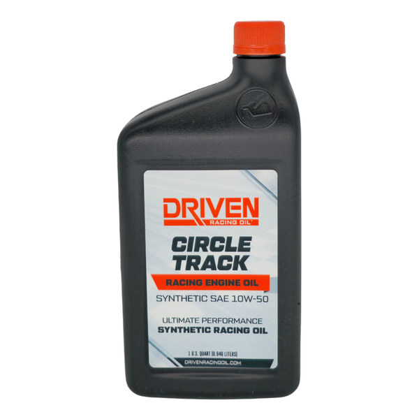 Circle Track Full Synthetic Racing Oil 10W50 – Driven Racing Oil