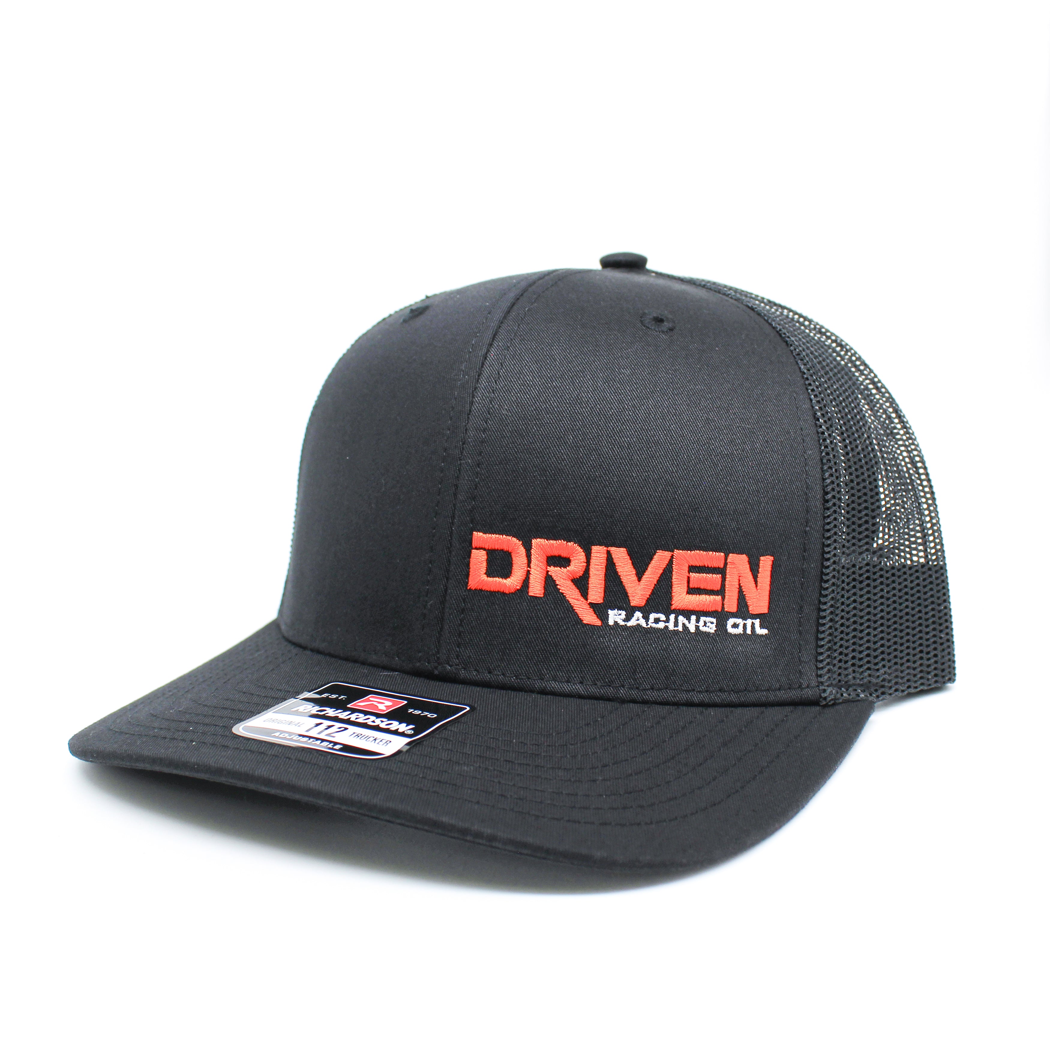 Drag Racing Caps Driven Racing Oil Hat | Trucker Cap Snapback - Black