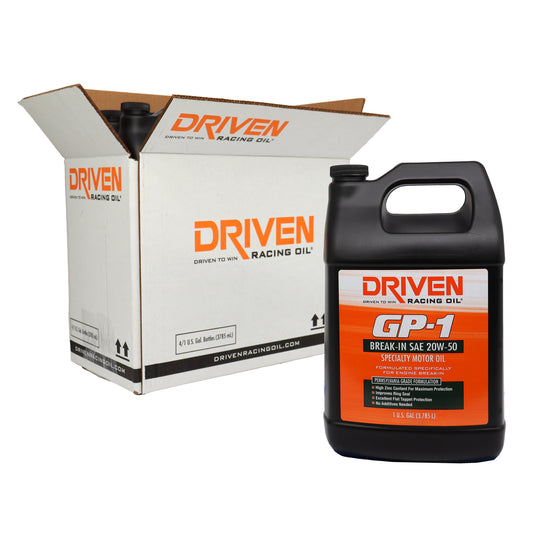 GP-1 Break-In 20W-50 | 4 Gallon Case