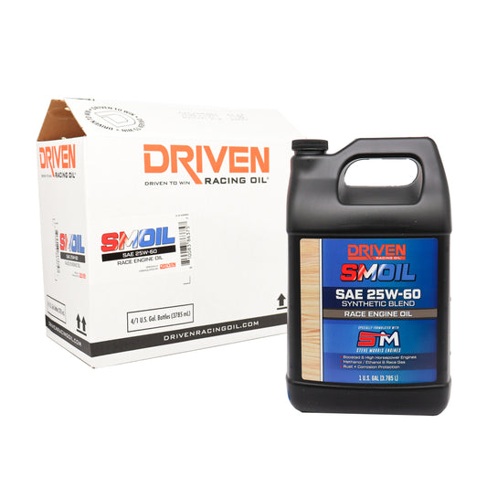 SMOIL SAE 25W-60 Synthetic Blend | 4 Gallon Pack