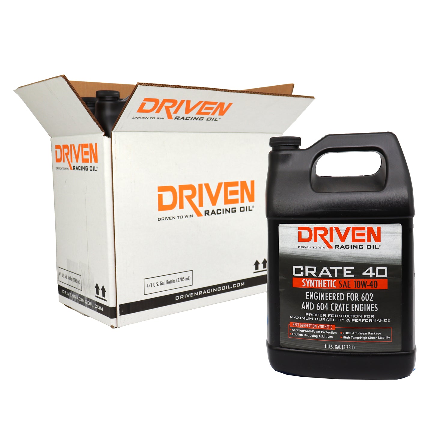 Crate 40 SAE 10W-40 | 4 Gallon Case