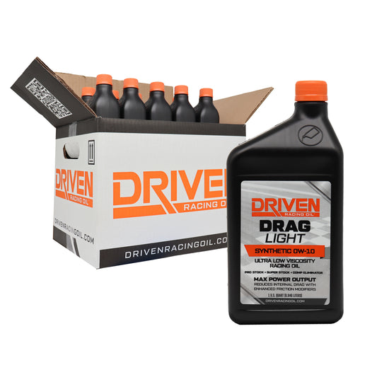 Drag Light SAE 0W-10 | Case (12 Quarts)