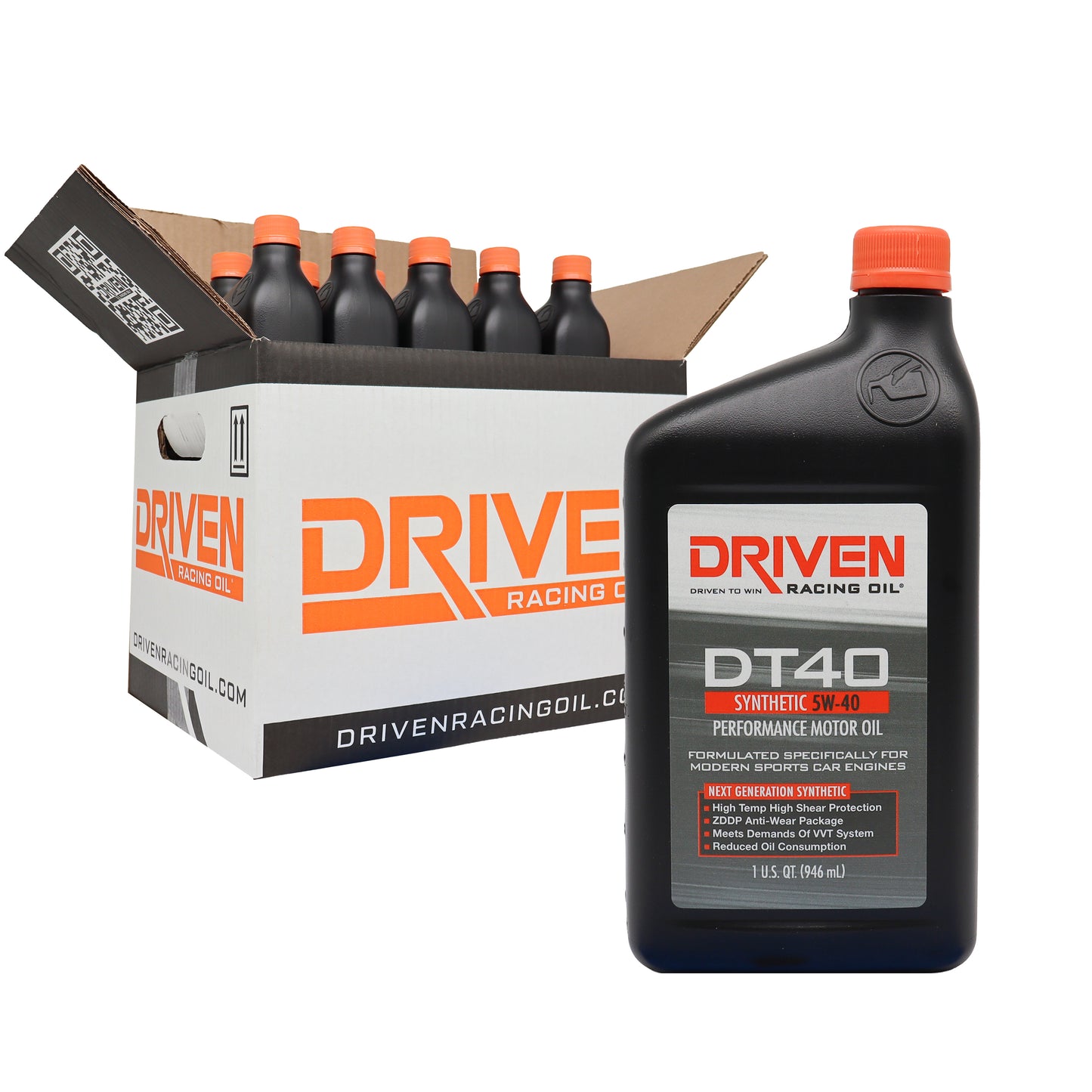 DT40 SAE 5W-40 Synthetic | Case (12 Quarts)