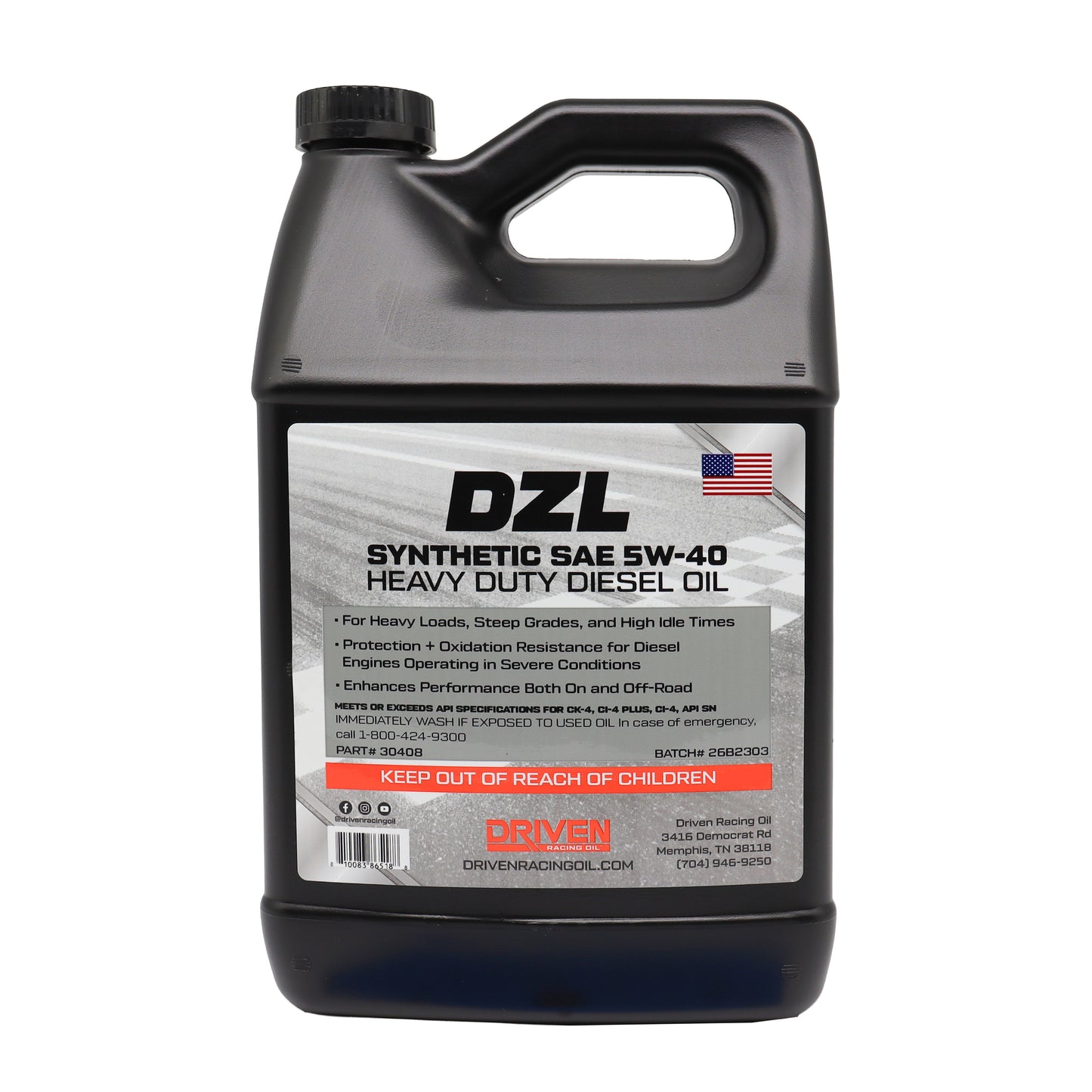 DZL SAE 5W-40 | 1 Gallon