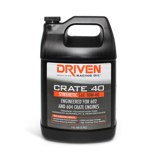 4 Gallon Case | Crate 40 10W-40 Synthetic Crate Engine Oil