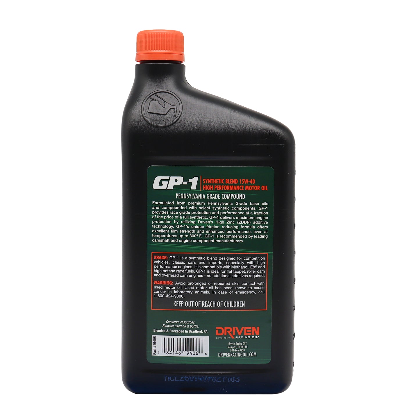 GP-1 SAE 15W-40 | Quart
