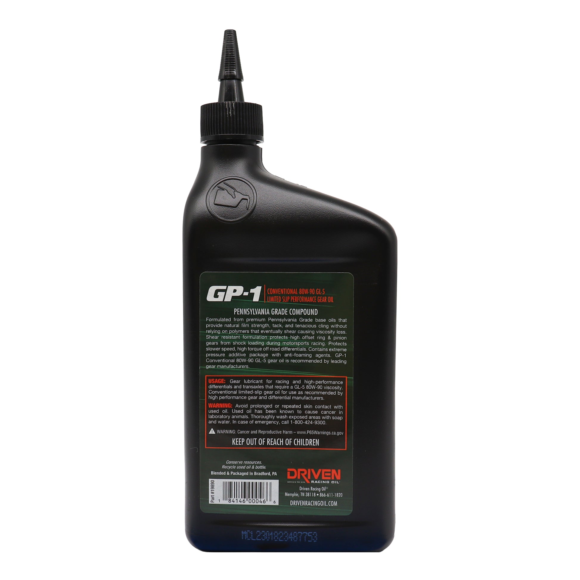 80w90 gear oil Driven Racing 80W-90 Conventional GL-4 Oil