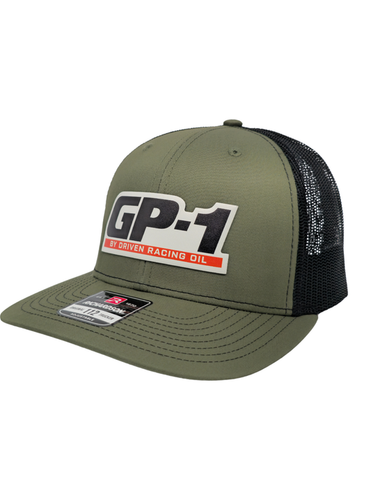 GP-1 Leather patch trucker hat