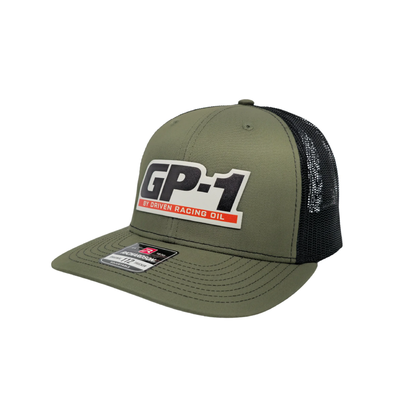 GP-1 Leather patch trucker hat