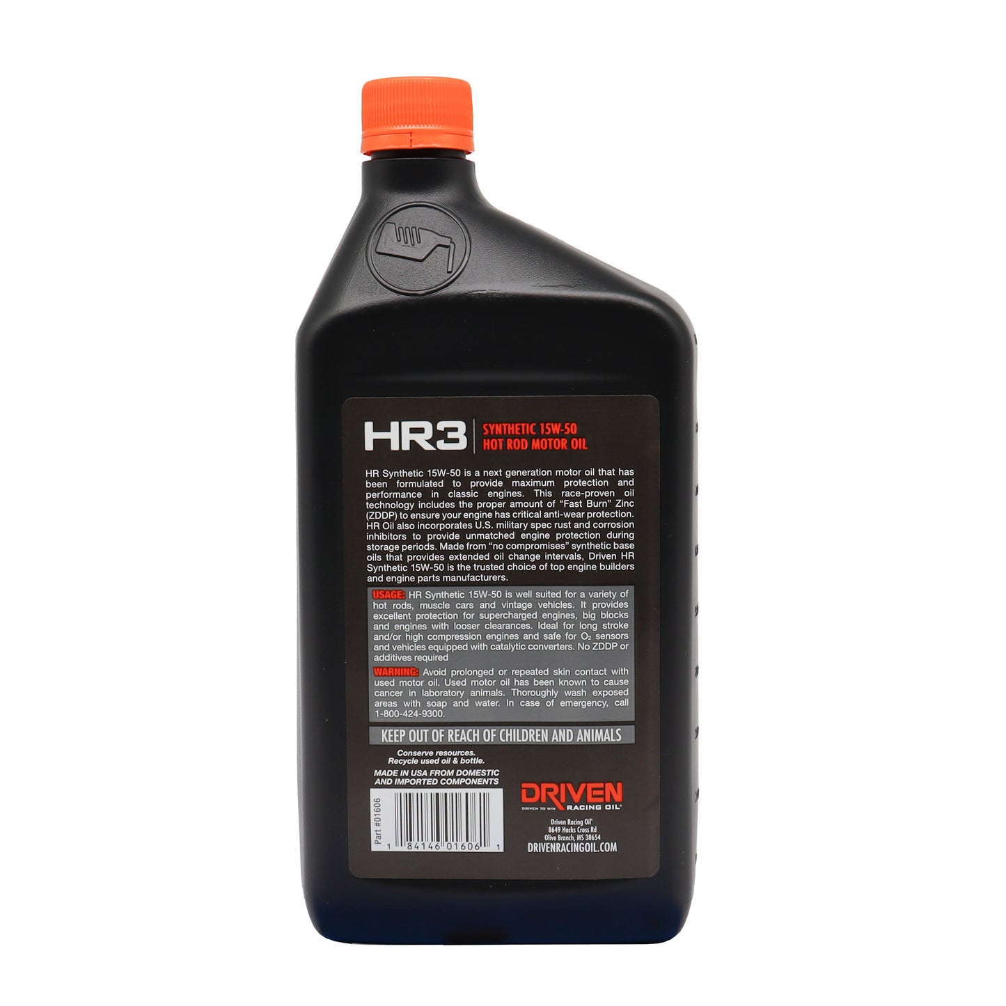 HR3 SAE 15W-50 | Quart