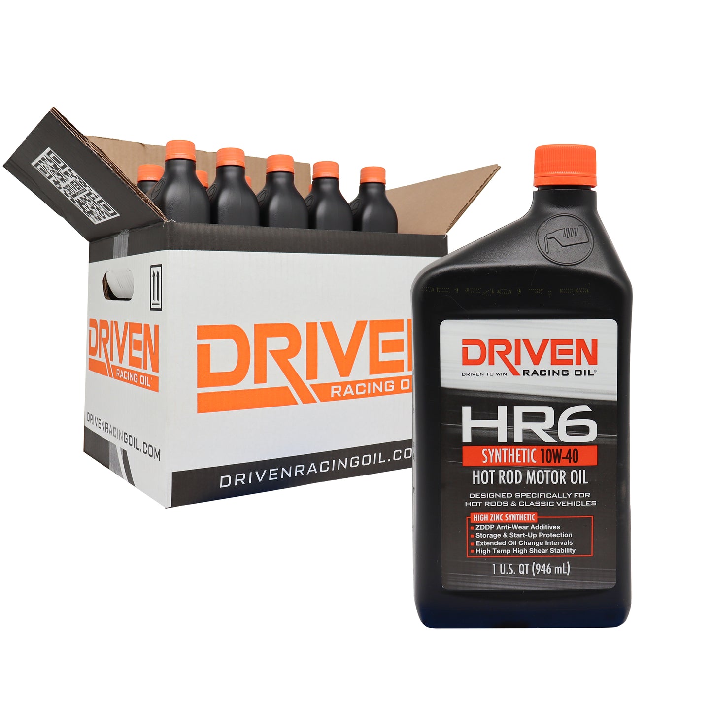 HR6 SAE 10W-40 | Case (12 Quarts)