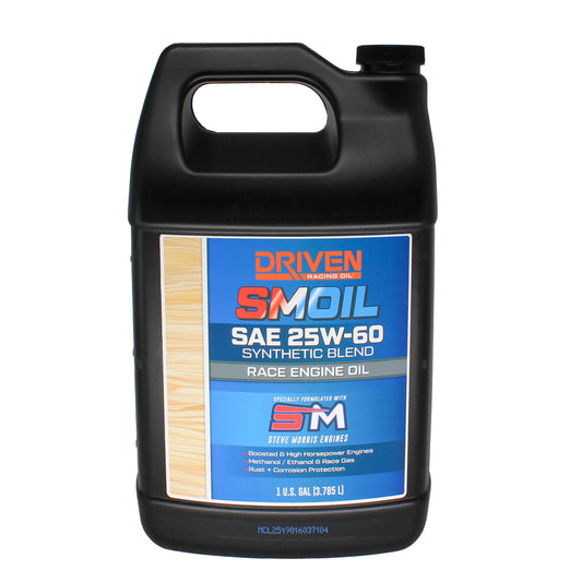 SMOIL SAE 25W-60 | Synthetic Blend Race Engine Oil 1 Gallon