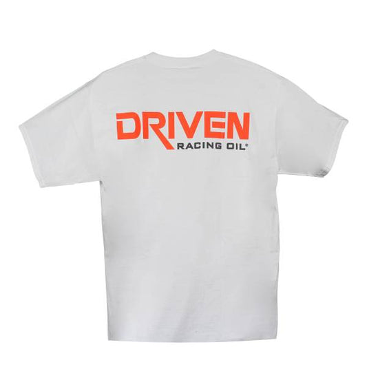 Driven Racing Oil - White T-Shirt