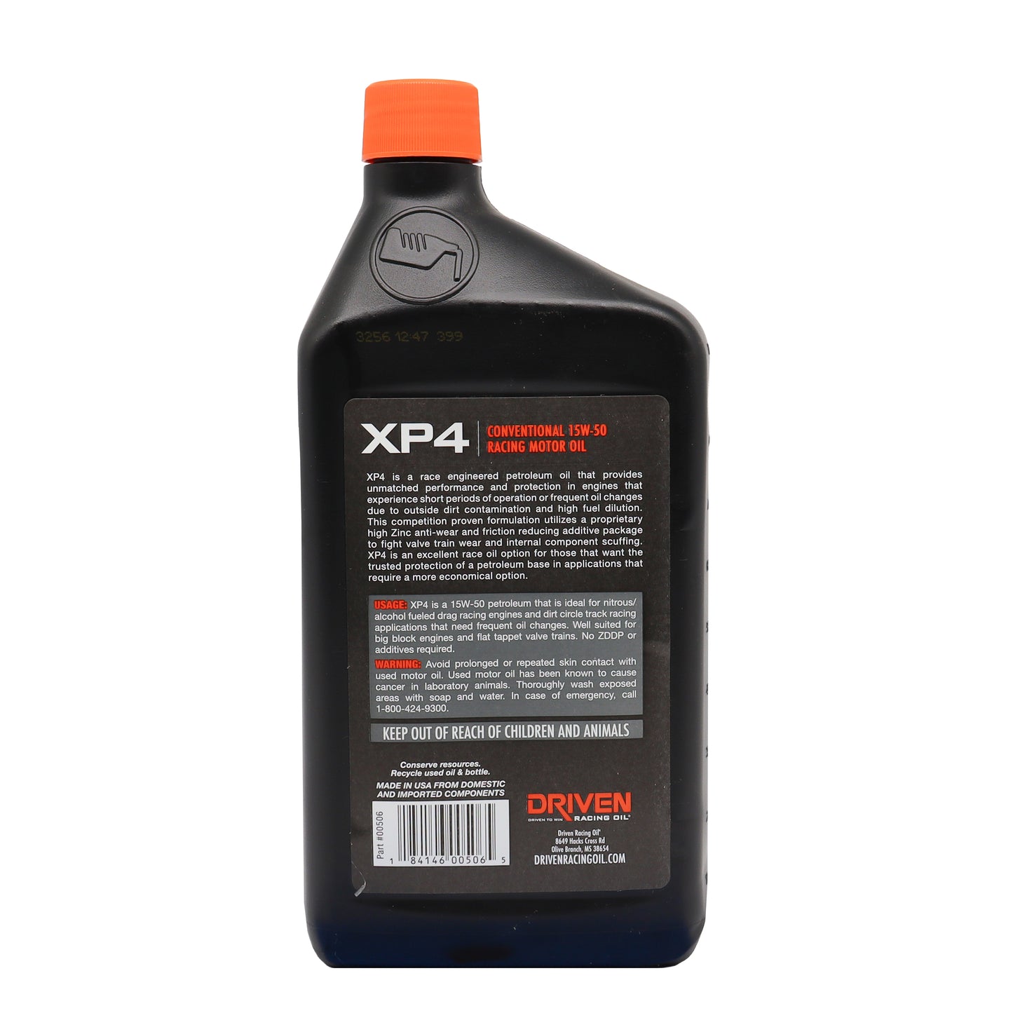 XP4 SAE 15W-50 Conventional | Quart