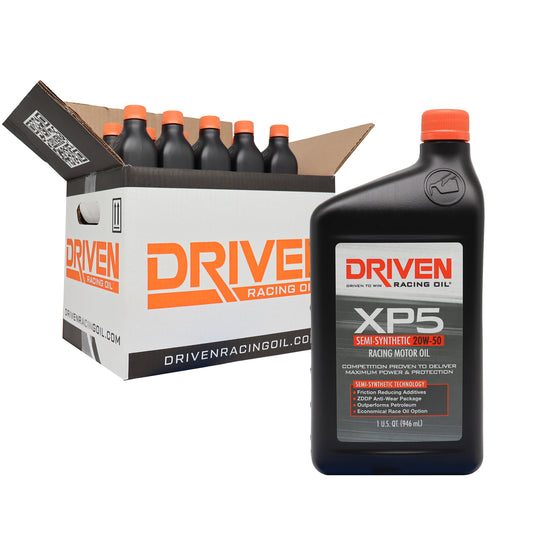 XP5 SAE 20W-50 Semi-Syn | Case (12 Quarts)