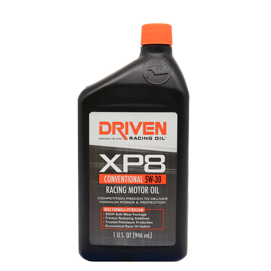 XP8 Conventional Racing Oil, 5W-30 Quart